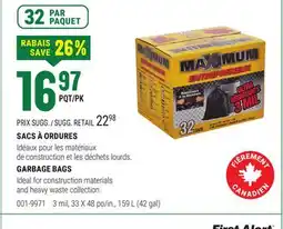 BMR SACS À ORDURES offer