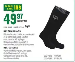 BMR BAS CHAUFFANTS offer