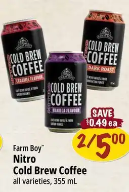 Farm Boy Farm Boy Nitro Cold Brew Coffee offer