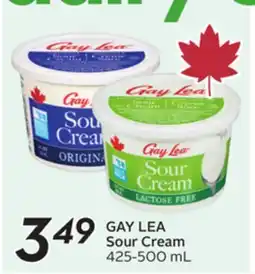Sobeys GAY LEA Sour Cream offer
