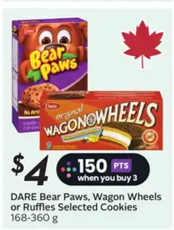 Sobeys DARE Bear Paws, Wagon Wheels offer