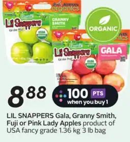 Sobeys LIL SNAPPERS Gala, Granny Smith, Fuji or Pink Lady Apples offer