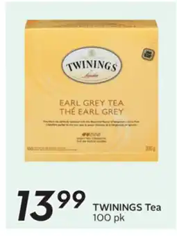 Sobeys TWININGS Tea offer