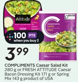 Sobeys COMPLIMENTS Caesar Salad Kit offer