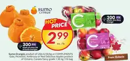 Sobeys Sumo Oranges offer