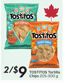 Sobeys TOSTITOS Tortilla Chips offer