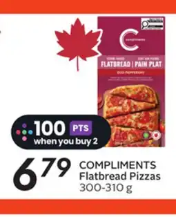 Sobeys COMPLIMENTS Flatbread Pizzas offer