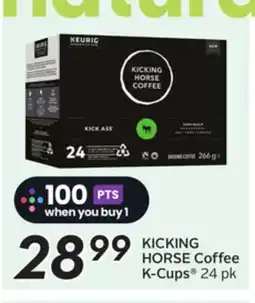 Sobeys KICKING HORSE Coffee K-Cups offer