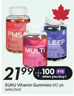 Sobeys SUKU Vitamin Gummies offer