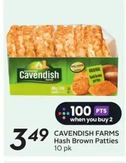 Sobeys CAVENDISH FARMS Hash Brown Patties offer
