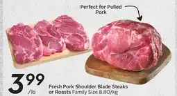 Sobeys Fresh Pork Shoulder Blade Steaks offer