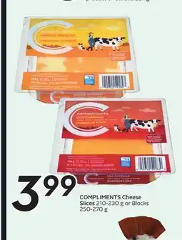 Sobeys COMPLIMENTS Cheese Slices offer