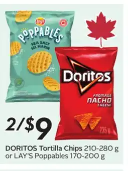Sobeys DORITOS Tortilla Chips offer