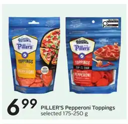 Sobeys PILLER'S Pepperoni Toppings offer