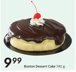Sobeys Boston Dessert Cake offer