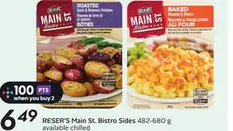 Sobeys RESER'S Main St. Bistro Sides offer