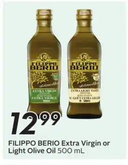 Sobeys FILIPPO BERIO Extra Virgin or Light Olive Oil offer