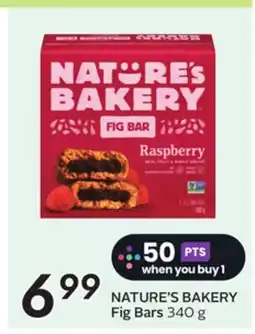 Sobeys NATURE'S BAKERY Fig Bars offer