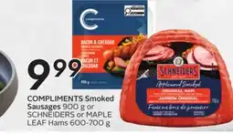Sobeys COMPLIMENTS Smoked Sausages offer