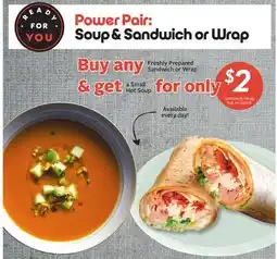 Sobeys Freshly Prepared Sandwich or Wrap offer