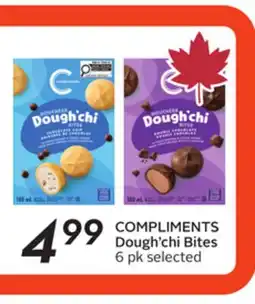 Sobeys COMPLIMENTS Dough'chi Bites offer