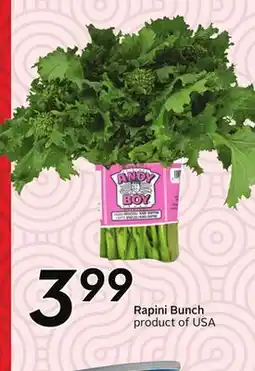 Sobeys Rapini Bunch offer