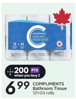 Sobeys COMPLIMENTS Bathroom Tissue offer