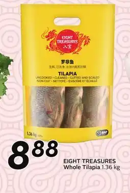 Sobeys EIGHT TREASURES Whole Tilapia offer