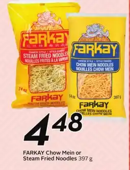 Sobeys FARKAY Chow Mein or Steam Fried Noodles offer