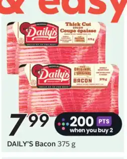 Sobeys DAILY'S Bacon offer