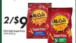 Sobeys MCCAIN Superfries offer