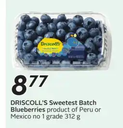 Sobeys DRISCOLL'S Sweetest Batch Blueberries offer