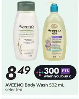 Sobeys AVEENO Body Wash offer