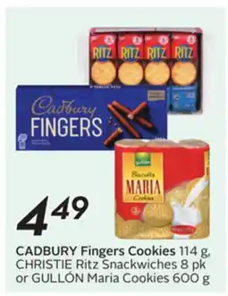 Sobeys CADBURY Fingers Cookies offer