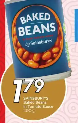 Sobeys SAINSBURY'S Baked Beans in Tomato Sauce offer