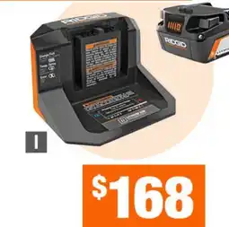 Home Depot 4.0AH Battery and Charger Kit offer
