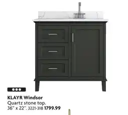 Home Hardware Windsor Quartz stone top offer