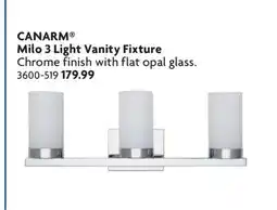 Home Hardware Milo 3 Light Vanity Fixture offer