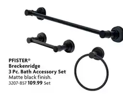 Home Hardware Breckenridge 3 Pc. Bath Accessory Set offer