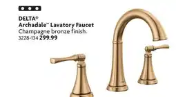 Home Hardware Archadale Lavatory Faucet Champagne offer