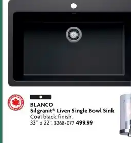 Home Hardware Silgranit Liven Single Bowl Sink offer