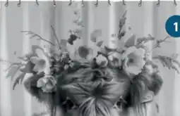 Home Hardware Highland Cow Polyester Shower Curtain offer