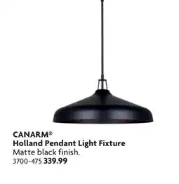 Home Hardware CANARM Holland Pendant Light Fixture offer