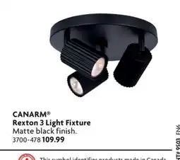 Home Hardware Rexton 3 Light Fixture offer
