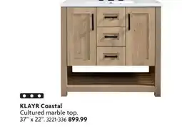 Home Hardware Coastal Cultured marble top offer