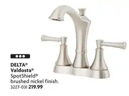 Home Hardware Valdosta SpotShield brushed nickel finish offer