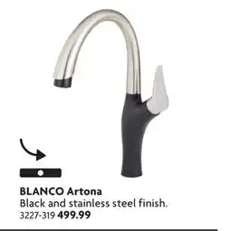 Home Hardware Artona Black and stainless steel finish offer