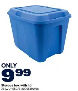 RONA Storage box with lid 74-L offer