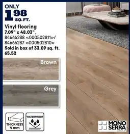 RONA Vinyl flooring 7.09 x 48.03 offer