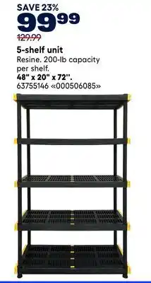 RONA RONA 5-shelf unit offer